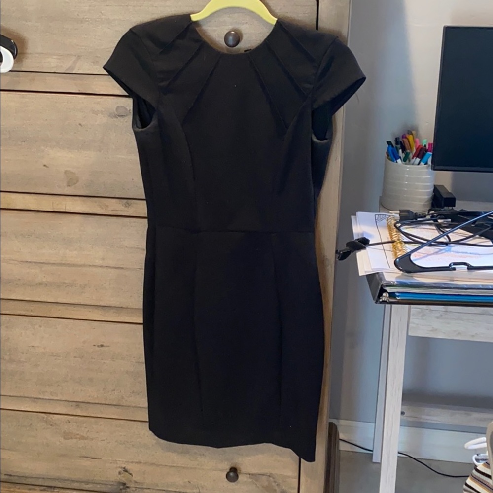 Black work dress